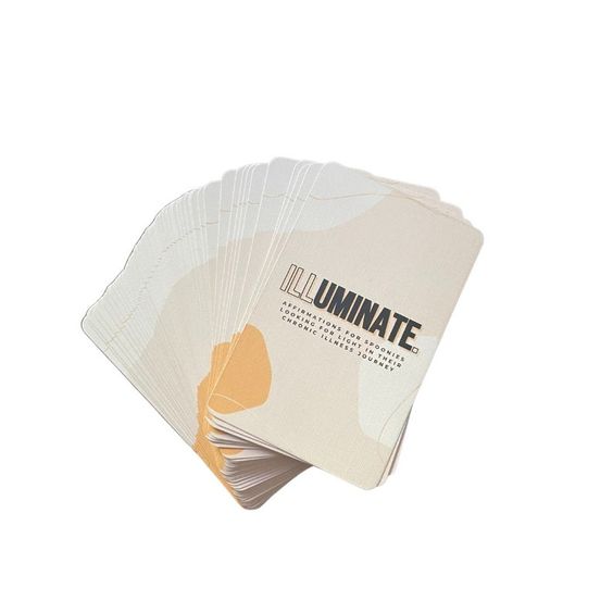 Image of Illuminate cards, with link to Etsy seller.