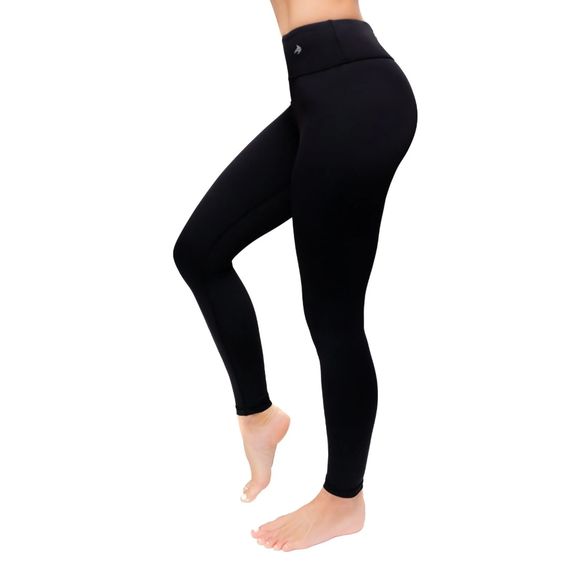Image of black compression leggings, with link to Compressionz. 