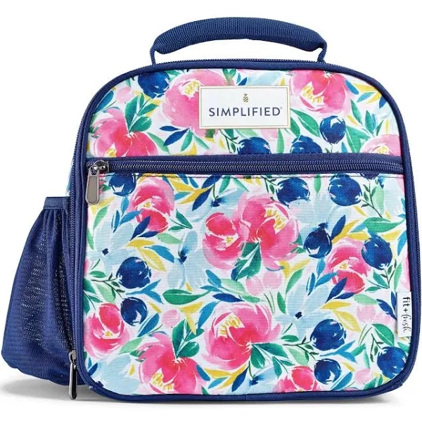 Image of floral lunch bag, with link to Target.